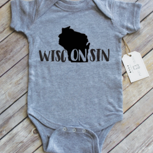 'On Wisconsin' Onesie